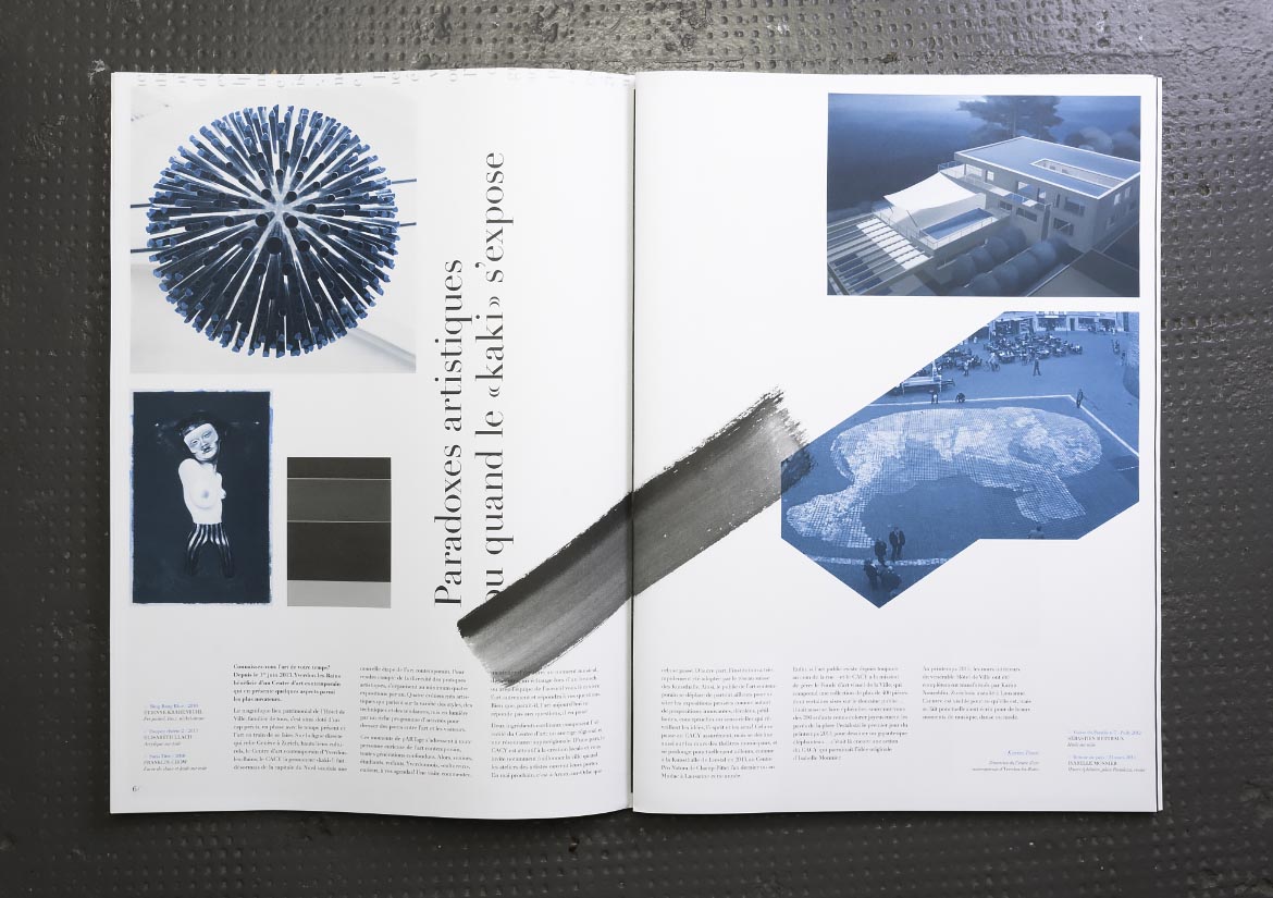 Emoi 2015 - cultural magazine, design: Thierry Schulé