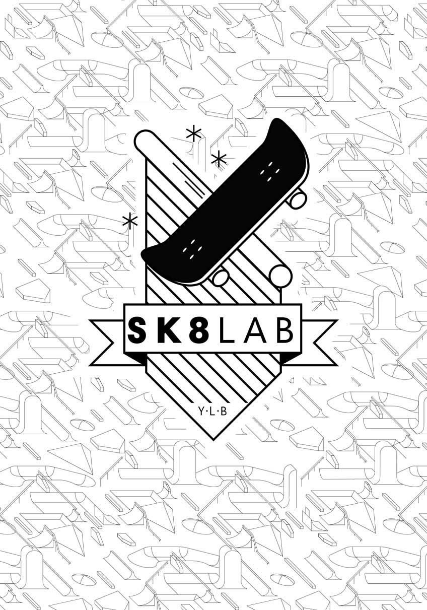 SK8 LAB graphic design Thierry Schulé