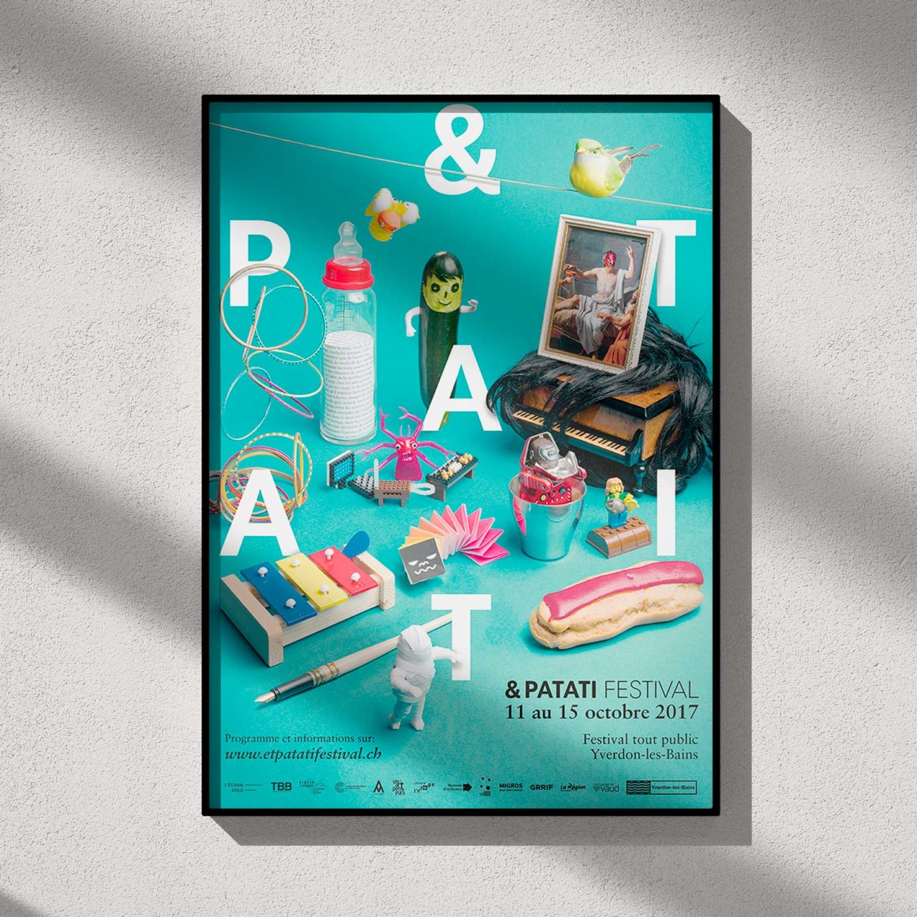 Et Patati Festival, graphic design, festival culturel, Echandole, Yverdon-les-Bains, ©TierSchule