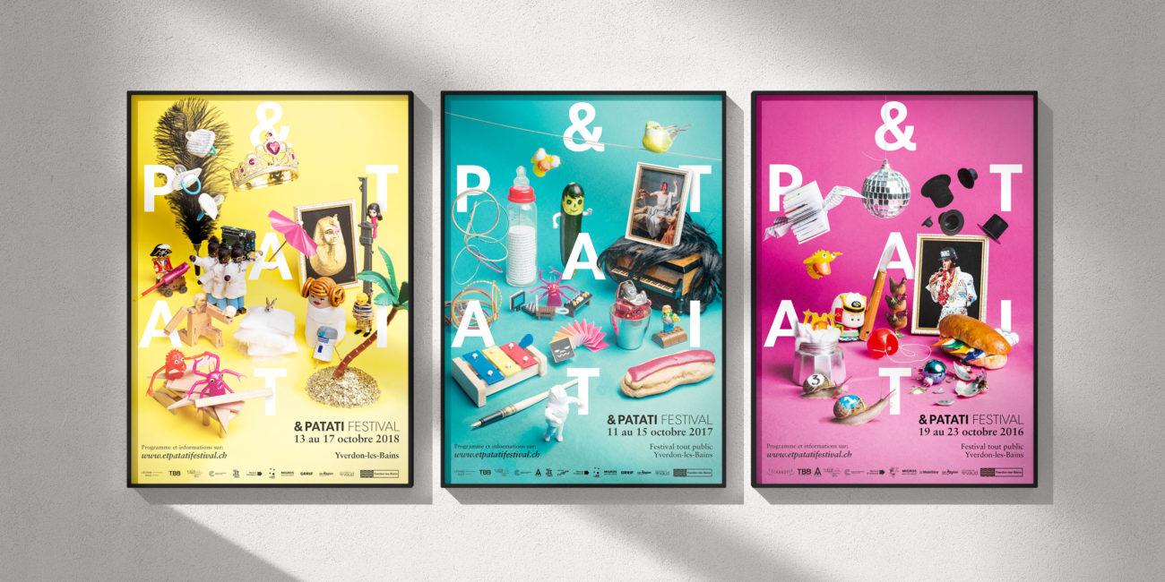 Et Patati Festival, graphic design, festival culturel, Echandole, Yverdon-les-Bains, ©TierSchule