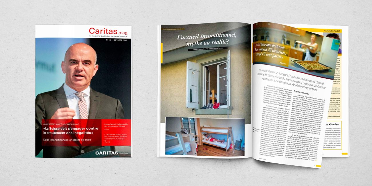 Caritas magazine couverture